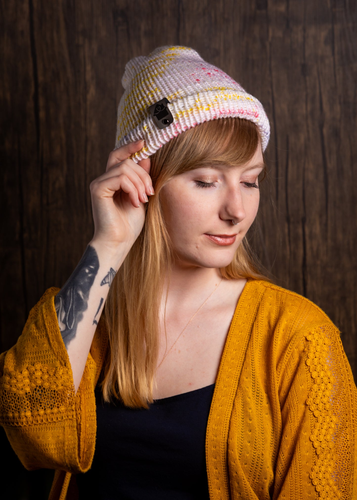 Happy Home Hat - Light Blue