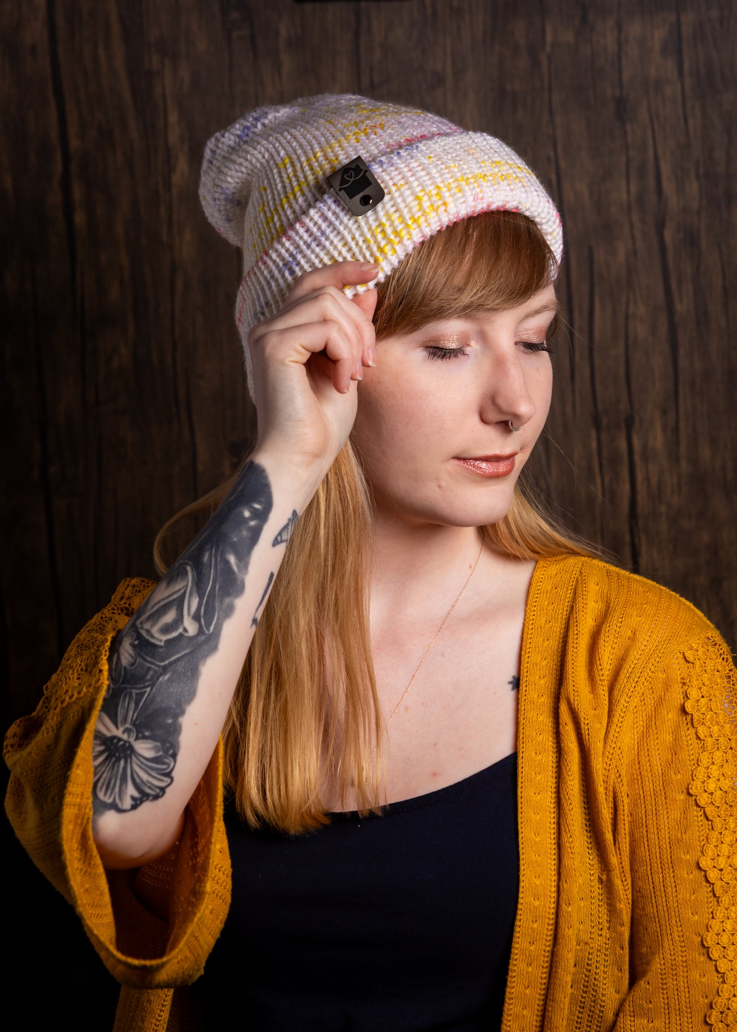 Happy Home Hat - Brown