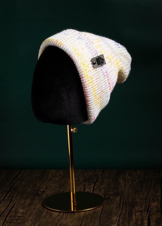 Happy Home Hat - Multi Ivory