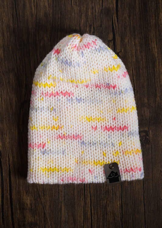 Happy Home Hat - Multi Ivory