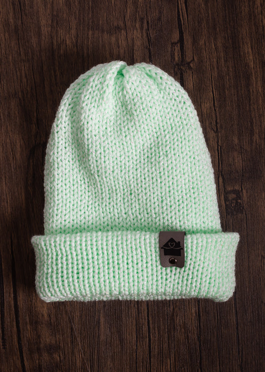 Happy Home Hat - Sparkle Sea Foam