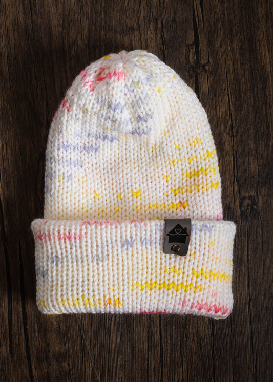 Happy Home Hat - Multi Ivory