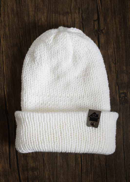 Happy Home Hat - White