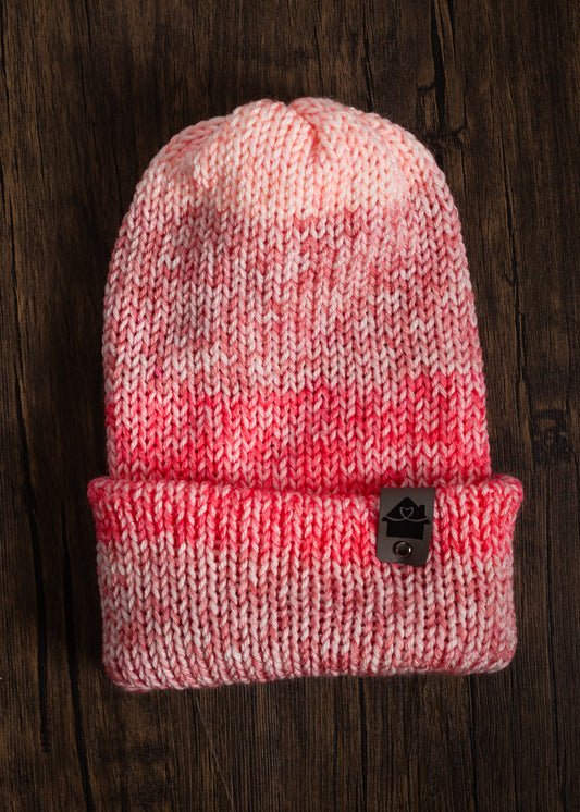 Happy Home Hat - Multi Pink